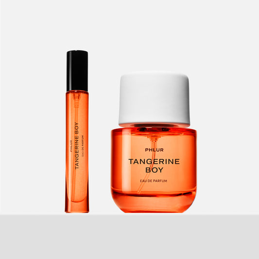 tangerine boy perfume set