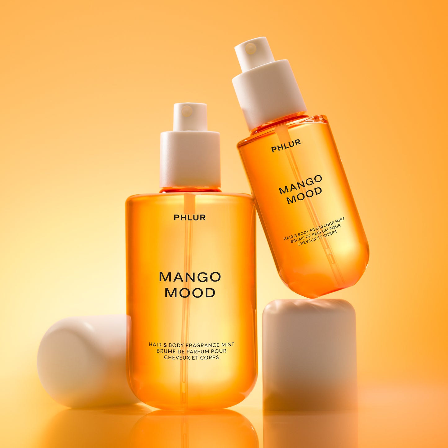 Mango Mood full size and travel size body mist